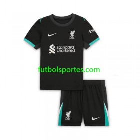 Camiseta Liverpool Niño Segunda Equipación 2024/2025
